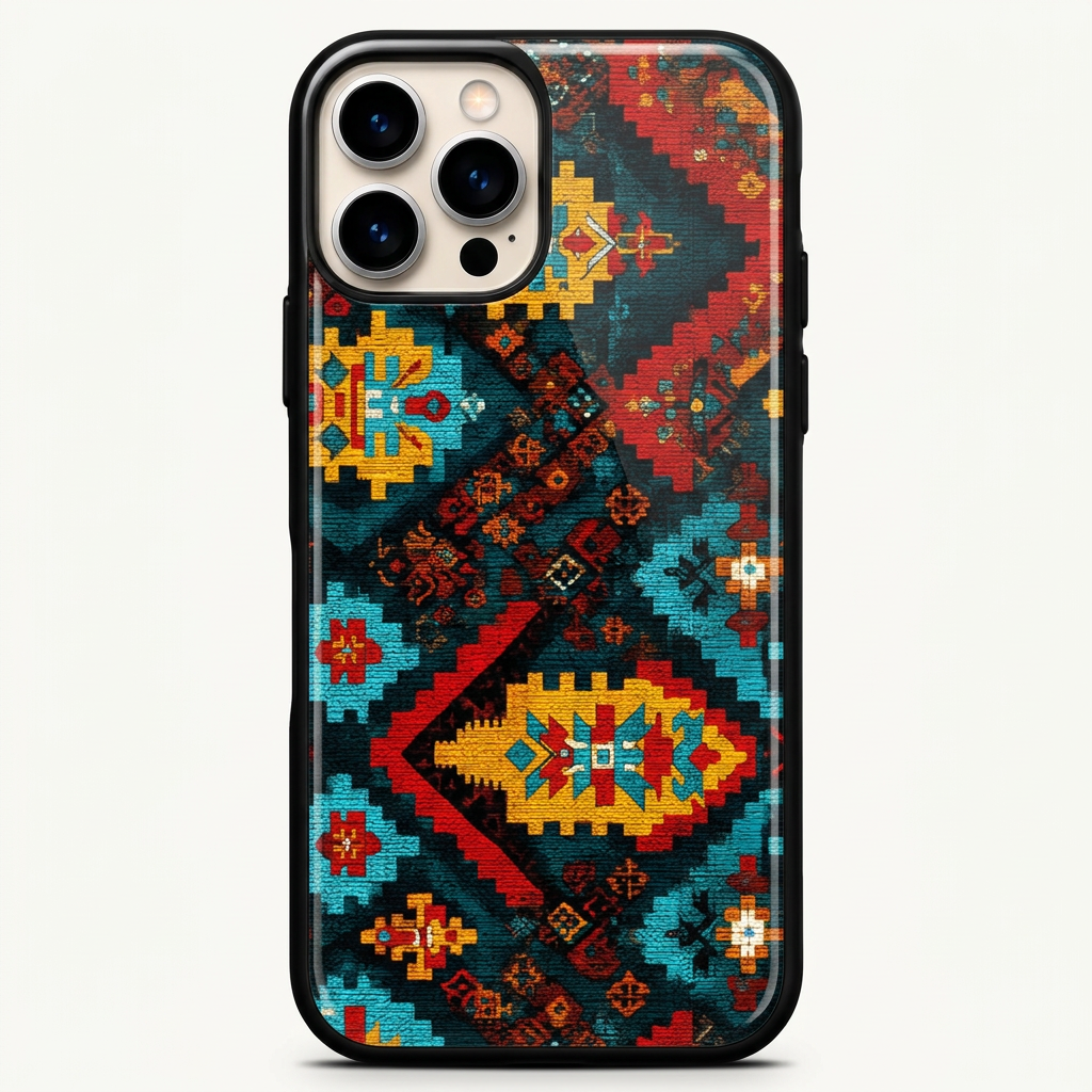 Oman Phone Case — Kilim Weave