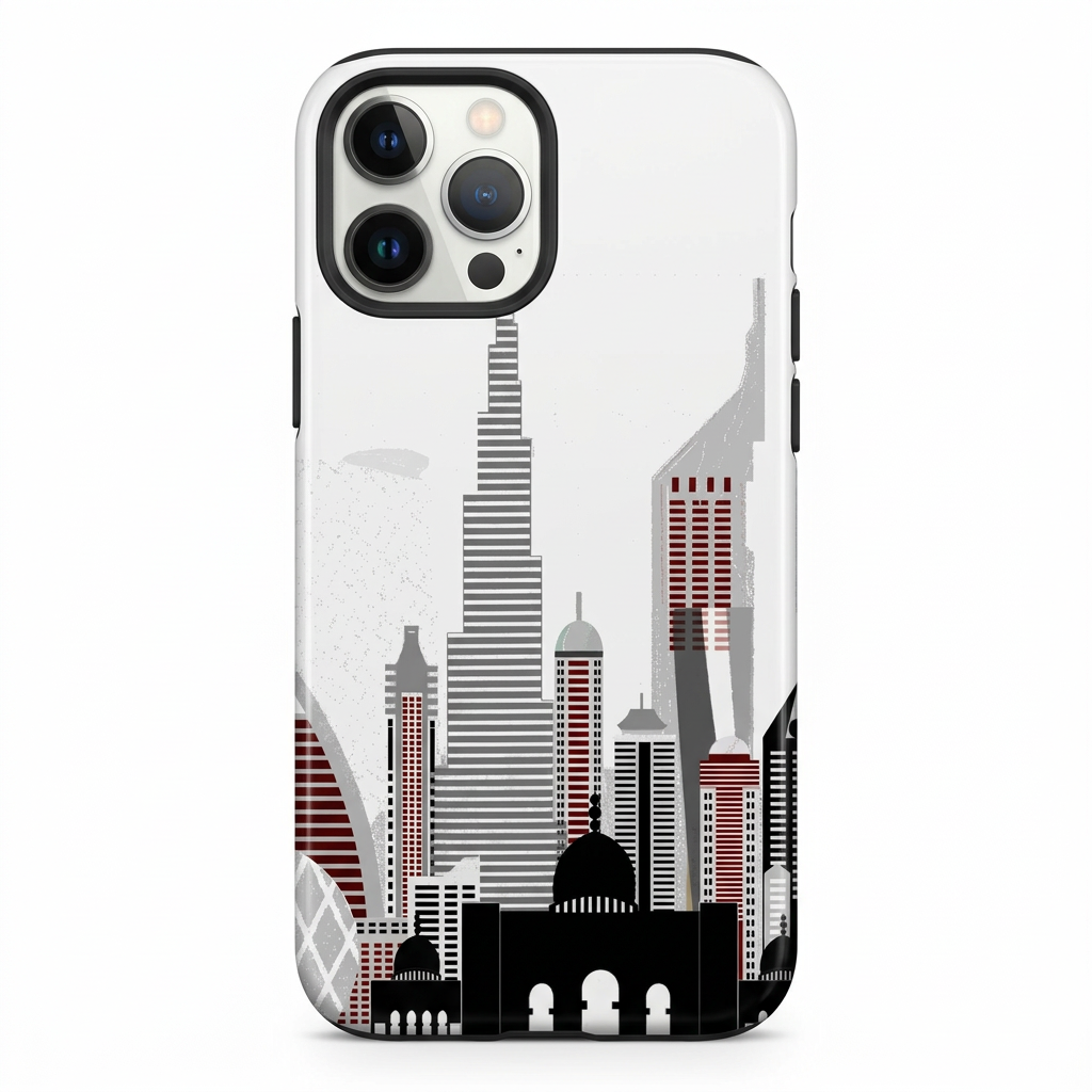 UAE Phone Case — City Silhouette